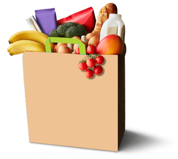 Hero image of a grocery bag